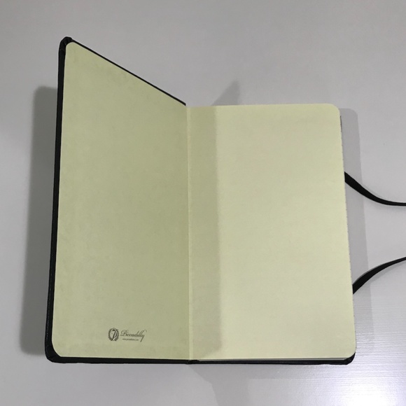 NWOT Piccadilly Essential Lined Black Notebook - Picture 9 of 15
